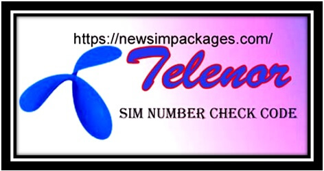 Telenor Sim Number Check Code