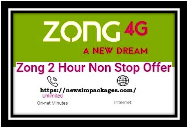 Zong 2 Hour Non Stop Offer Super Student Bundle Package