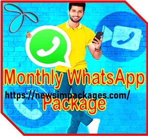 Telenor Monthly WhatsApp Package