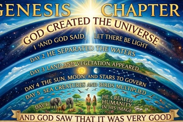 Genesis Chapter 1 bible in urdu english language online audio listen