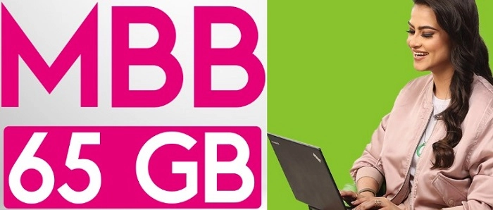Zong Monthly MBB 65 GB Internet Data SIM Package - Sub Check Unsub Codes